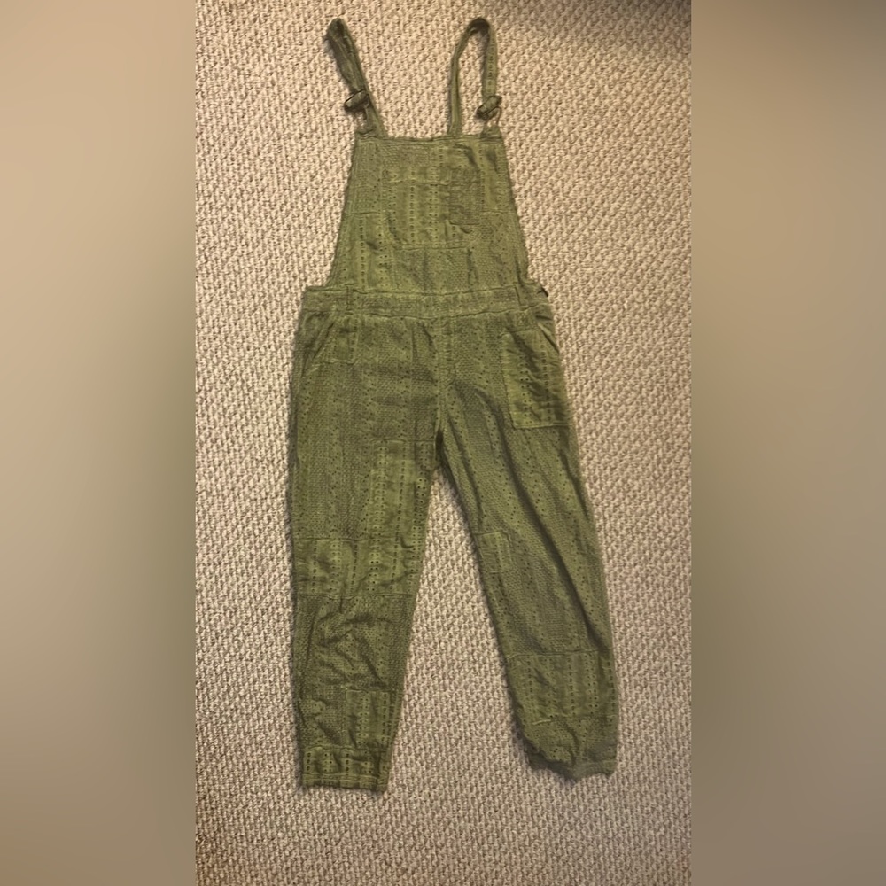 Free People Overalls in Eyelet